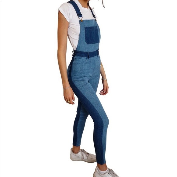 two tone overalls